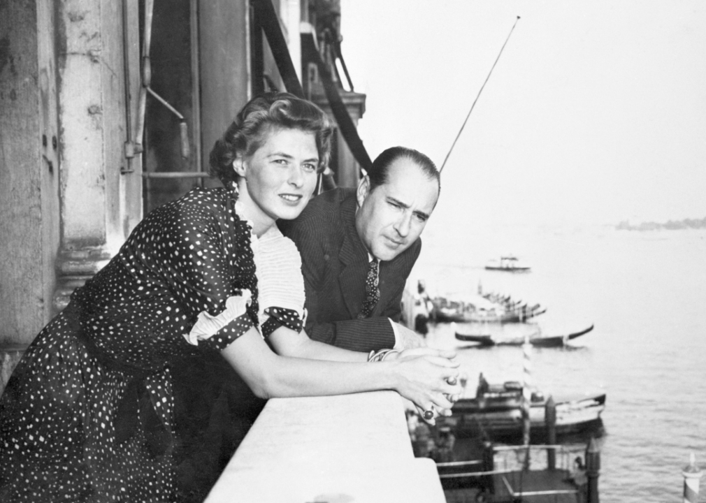 Ingrid Bergman and Roberto Rossellini — May 24, 1950
